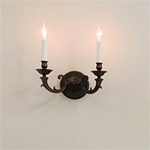 Astor Two-Light Candle Sconce