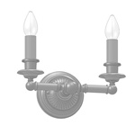 North Shore Two-Light Candle Sconce