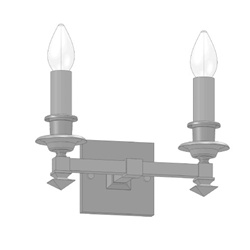 Andover Two-Light Candle Sconce